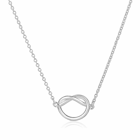Baacs Plated Infinity Necklace - Picture 2 of 3